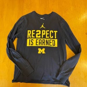 Michigan Nike Long Sleeve